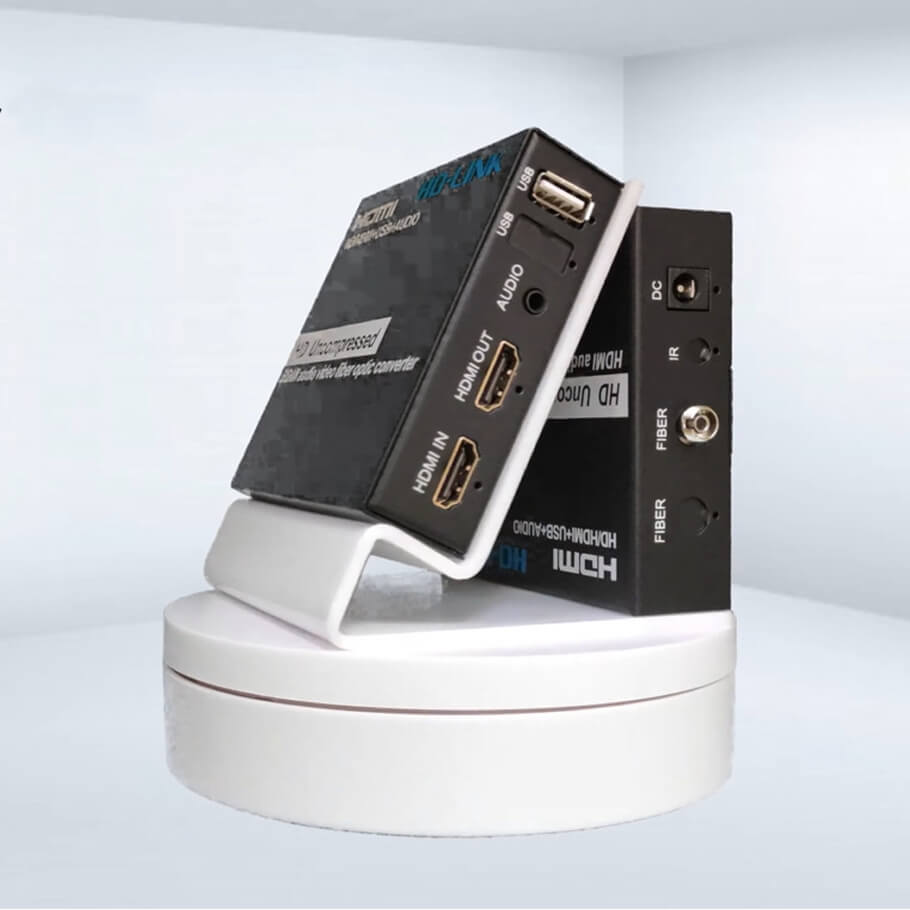 Bộ kéo dài 3G HDMI qua cáp quang HO-LINK HL-HDMI-1USB-3G-20T/R